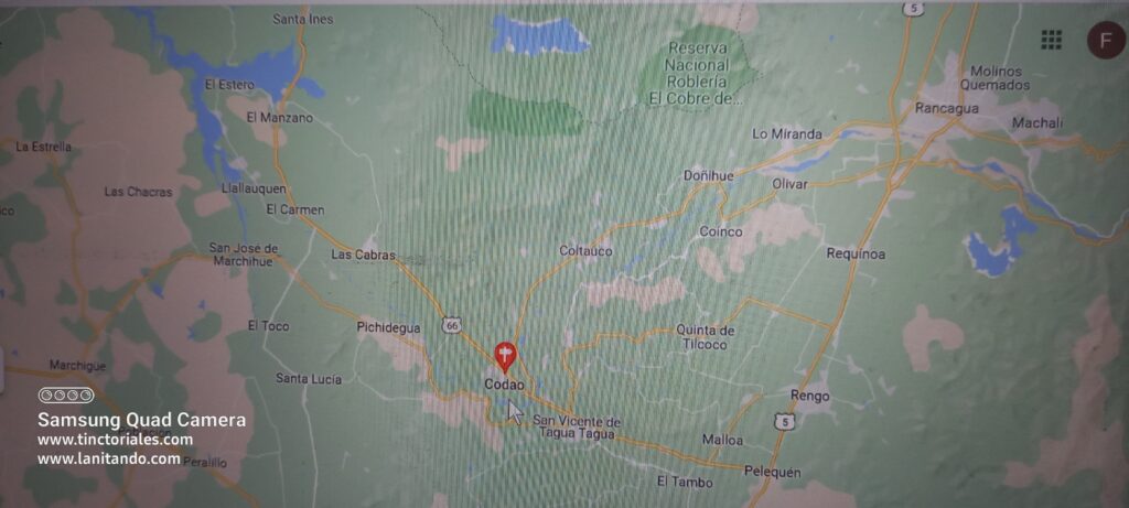 Photo del map de Google Map (https://www.google.com/maps/search/Codao,+la+turbina+179/@-34.3220557,-71.2467325,12.42z?entry=ttu)